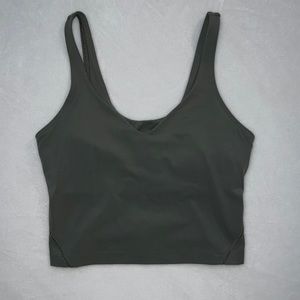 Green sage Lululemon align tank top. Size 6.